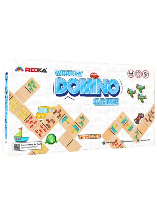 Redka Wooden Domino Taşıtlar RD5649