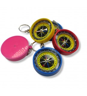 Renkli Pusula Anahtarlıklı 04682 (1 Adet)