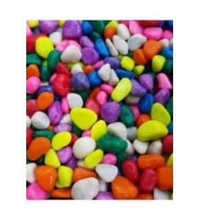 Renkli Taş Kutulu Karışık Canlı Renkler İtha