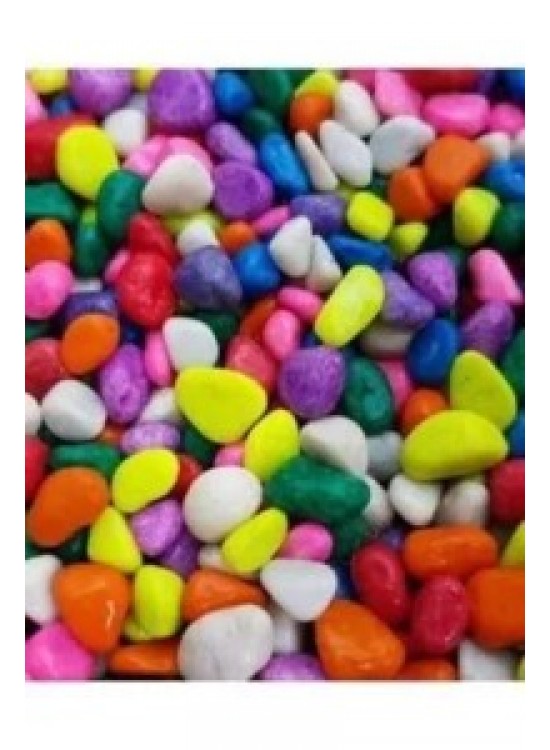 Renkli Taş Kutulu Karışık Canlı Renkler İtha