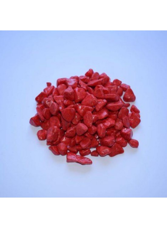 Renkli Taş Kutulu Kırmızı T3683