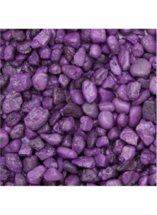 Renkli Taş Kutulu Mor T3693