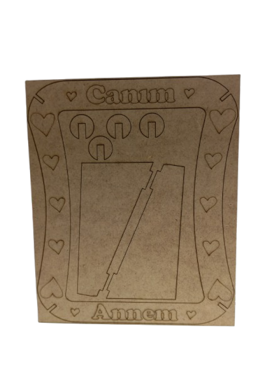 Resim Çerçevesi Canım Annem Büyük