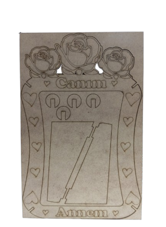 Resim Çerçevesi Canım Annem Büyük Güllü