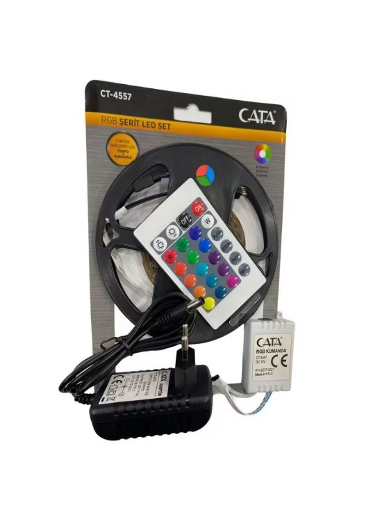 Rgb Şerit Led Seti 54 Çip Ct-4557