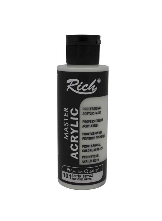 Rich Akrilik Boya Master 120 CC Antik Beyaz 120-101