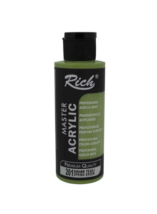 Rich Akrilik Boya Master 120 CC Bahar Yeşili 120-201