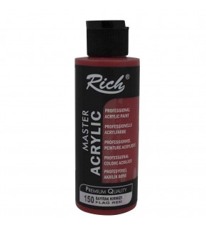 Rich Akrilik Boya Master 120 CC Bayrak Kırmızı 120-150