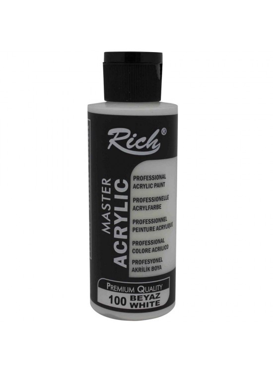 Rich Akrilik Boya Master 120 CC Beyaz 120-100