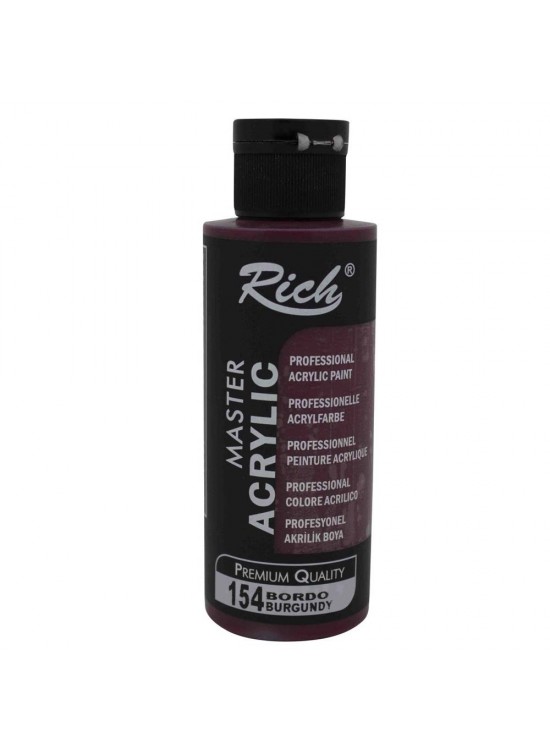 Rich Akrilik Boya Master 120 CC Bordo 120-154