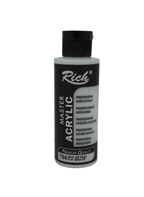 Rich Akrilik Boya Master 120 CC Buz Beyazı 194