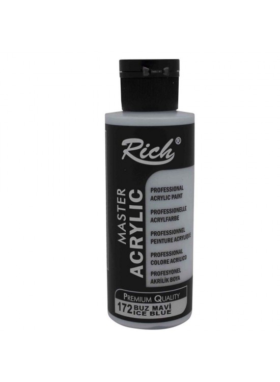 Rich Akrilik Boya Master 120 CC Buz Mavisi 172