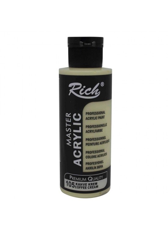 Rich Akrilik Boya Master 120 CC Coffe Cream 105