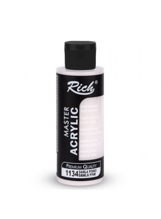 Rich Akrilik Boya Master 120 CC Damla Pembe 120-1134