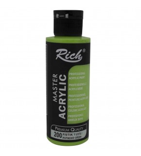 Rich Akrilik Boya Master 120 CC Fıstık Yeşili 120-200