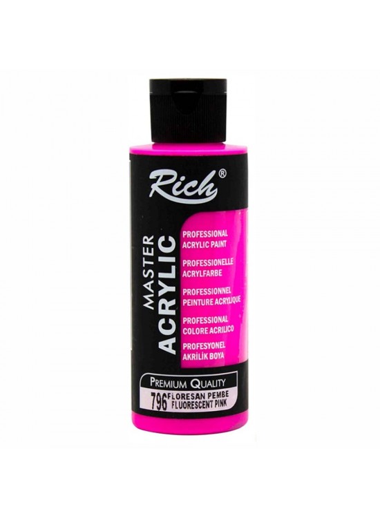 Rich Akrilik Boya Master 120 CC Florasan Pembe 120-796