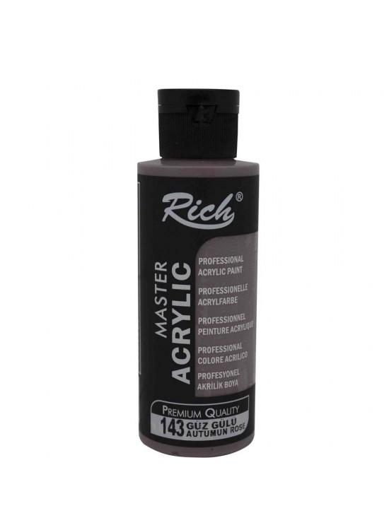 Rich Akrilik Boya Master 120 CC Güz Gülü 143