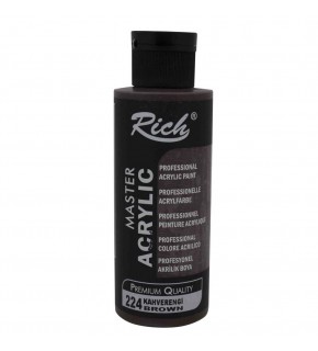 Rich Akrilik Boya Master 120 CC Kahverengi 120-224