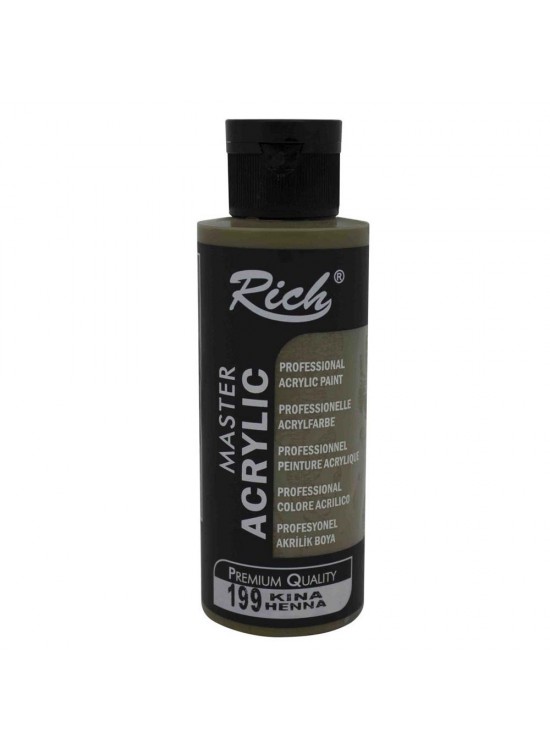 Rich Akrilik Boya Master 120 CC Kına 199