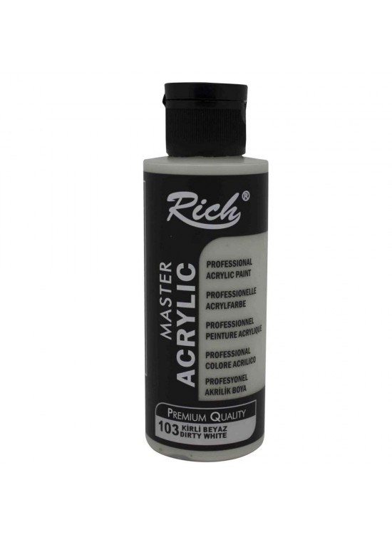 Rich Akrilik Boya Master 120 CC Kirli Beyaz 120-103