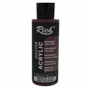 Rich Akrilik Boya Master 120 CC Kızıl Kahve 222
