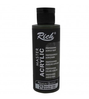 Rich Akrilik Boya Master 120 CC Koyu Yağ Yeşili 120-212