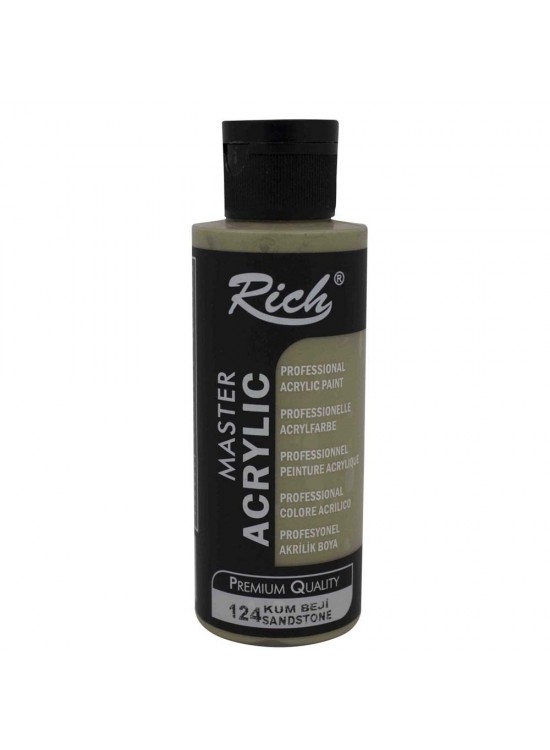 Rich Akrilik Boya Master 120 CC Kum Beji 120-124