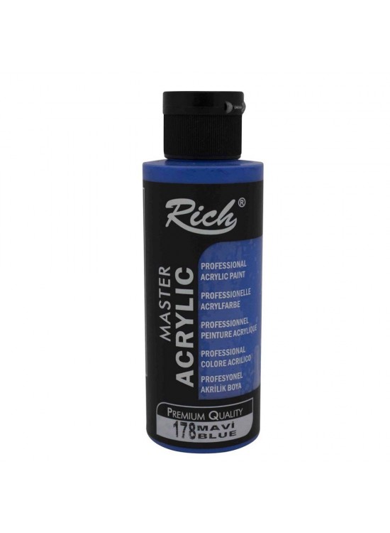 Rich Akrilik Boya Master 120 CC Mavi 120-178