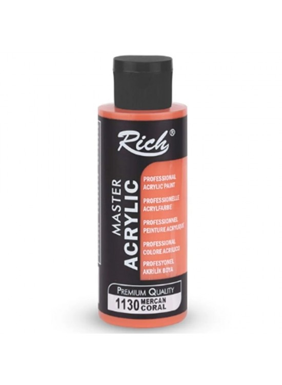 Rich Akrilik Boya Master 120 CC Mercan 120-1130