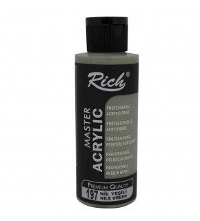 Rich Akrilik Boya Master 120 CC Nil Yeşili 120-197
