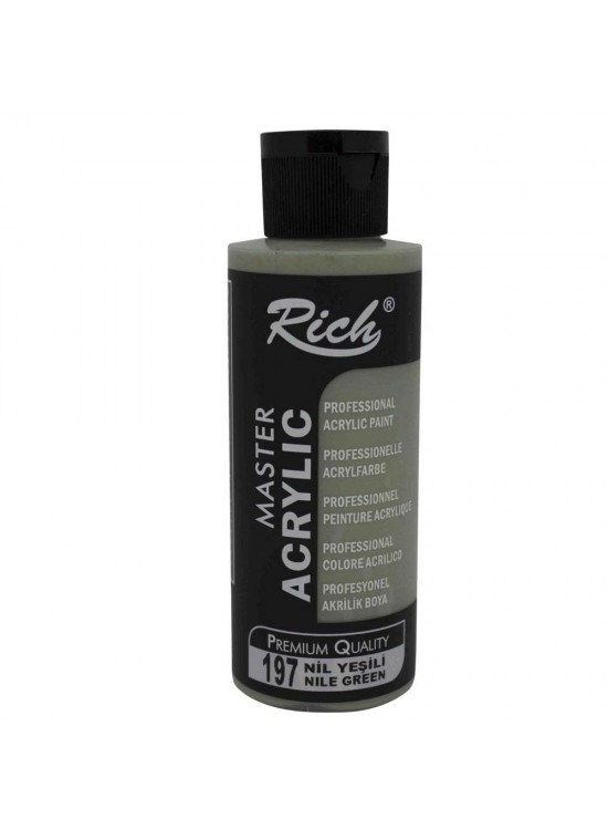 Rich Akrilik Boya Master 120 CC Nil Yeşili 120-197