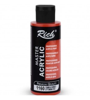 Rich Akrilik Boya Master 120 CC Osmanlı Kırmızı 120-1160