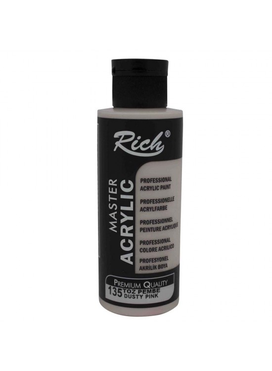 Rich Akrilik Boya Master 120 CC Toz Pembe 135
