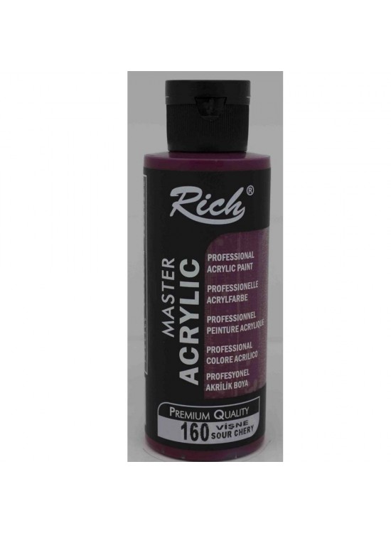 Rich Akrilik Boya Master 120 CC Vişne 160