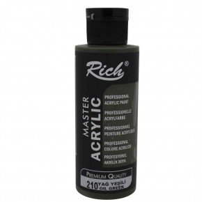 Rich Akrilik Boya Master 120 CC Yağ Yeşili 120-210