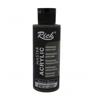 Rich Akrilik Boya Master 120 CC Yağ Yeşili 120-210