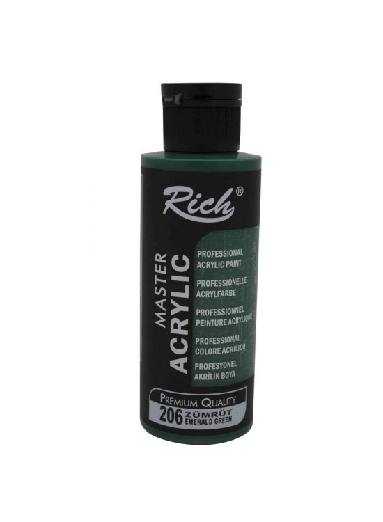 Rich Akrilik Boya Master 120 CC Zümrüt 120-206