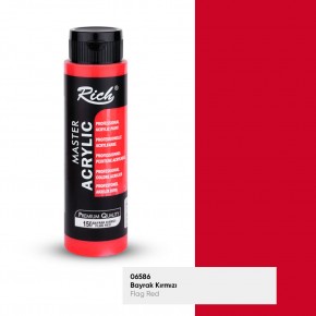 Rich Akrilik Boya Master 500 CC Bayrak Kırmızı 150