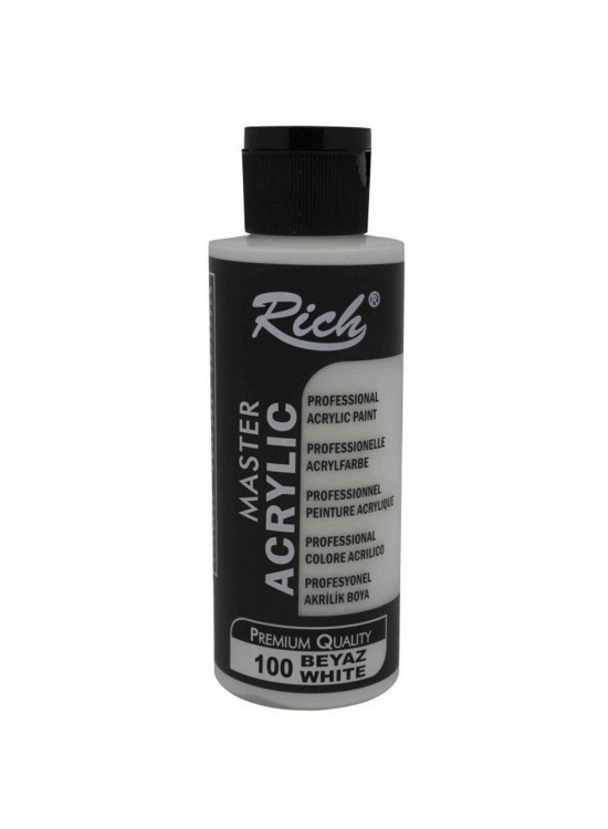 Rich Akrilik Boya Master 60 CC Beyaz 00660 Rich Akrilik Boya Master 60 CC Beyaz 00660