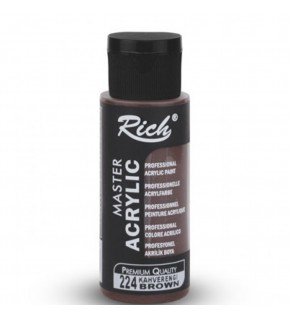 Rich Akrilik Boya Master 60 CC Kahverengi