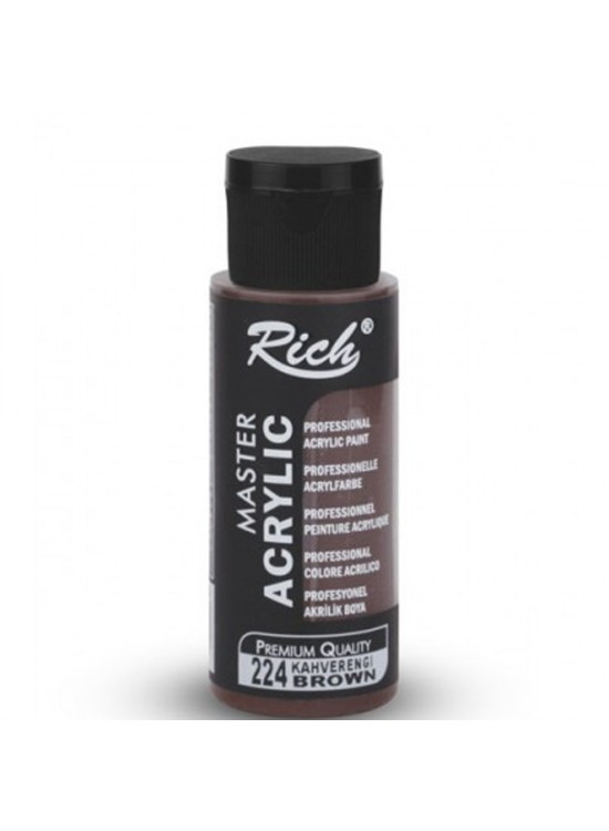 Rich Akrilik Boya Master 60 CC Kahverengi
