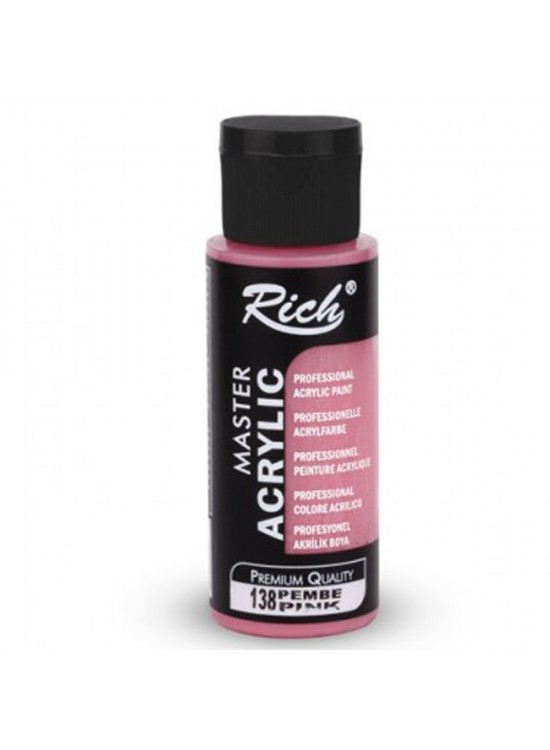 Rich Akrilik Boya Master 60 CC Pembe 02120 Rich Akrilik Boya Master 60 CC Pembe 02120