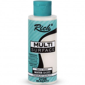 Rich Akrilik Boya Multi Surface 120 CC Alaçatı 2106