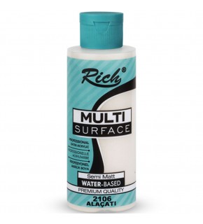 Rich Akrilik Boya Multi Surface 120 CC Alaçatı 2106
