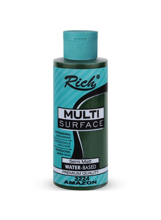 Rich Akrilik Boya Multi Surface 120 CC Amazon 2224