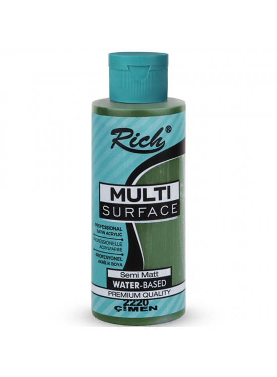 Rich Akrilik Boya Multi Surface 120 CC Çimen 2220