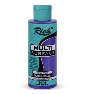 Rich Akrilik Boya Multi Surface 120 CC Mor 120-2174