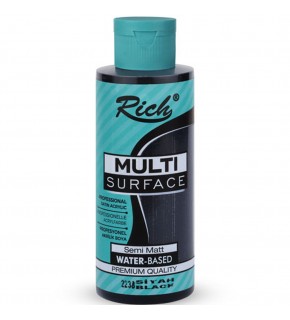 Rich Akrilik Boya Multi Surface 120 CC Siyah 120-2238