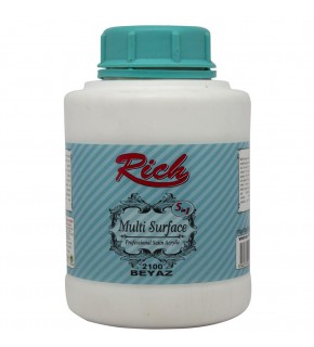 Rich Akrilik Boya Multi Surface 1750 GR Beyaz 2100