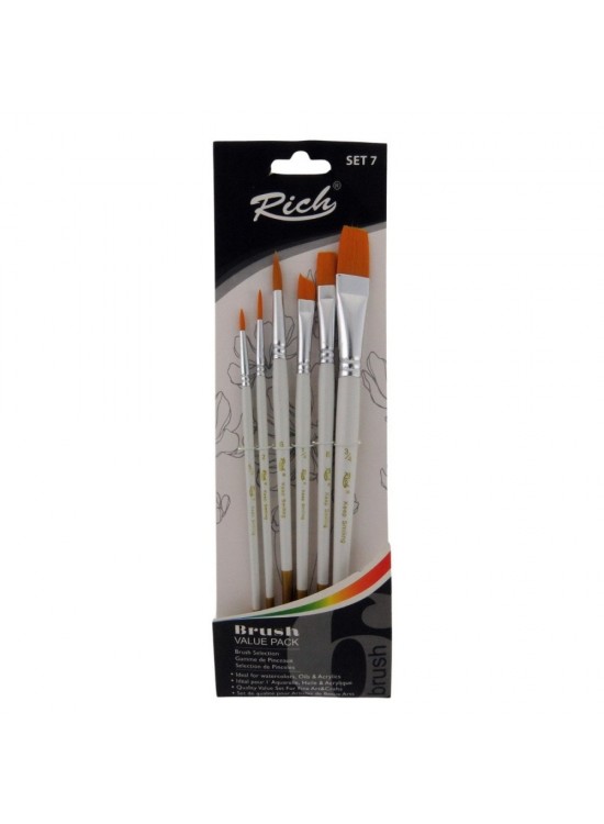 Rich Fırça Keep Smıle 6 Lı Set Rich Fırça Keep Smıle 6 Lı Set